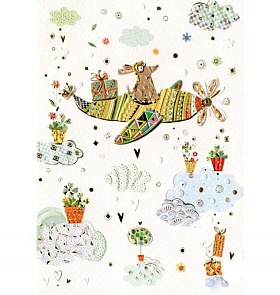 Открытка – Самолёт, с конвертом (Turnowsky, MO6380k)